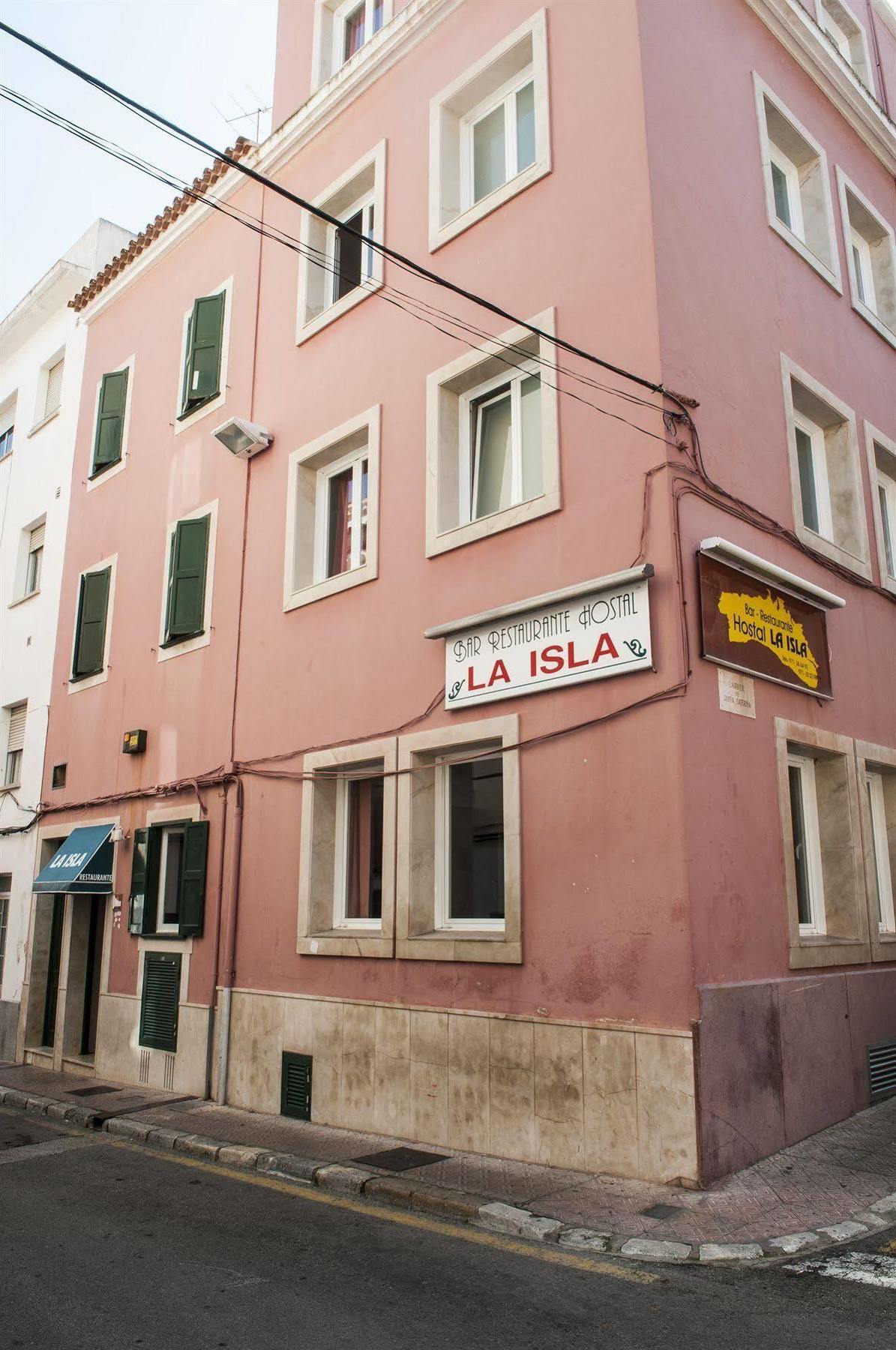 Hostal La Isla Mahon  Luaran gambar